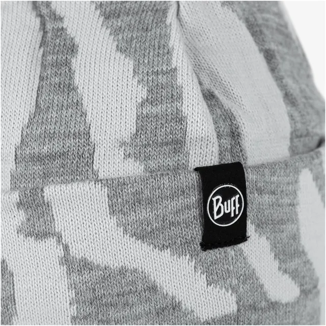 Czapka BUFF KNITTED BEANIE KYRE LEAD GREY one size