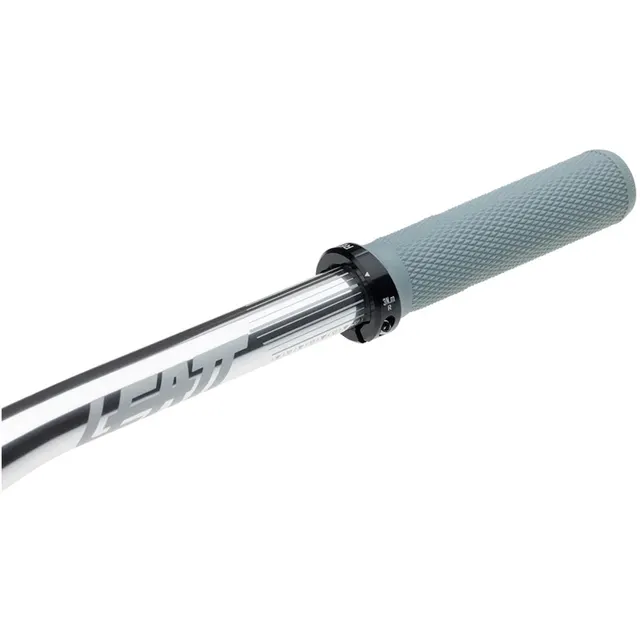 Gripy rowerowe LEATT Grips ReaFlex 6.0 Diamond Thick O33mm one size, szary (Granite)