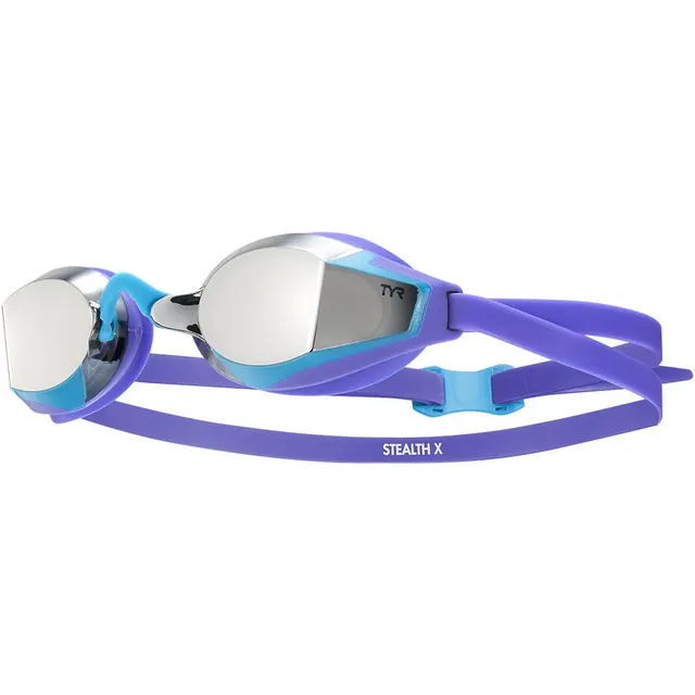 Okularki pływackie TYR STEALTH-X RACE G MIR one size (LGSTLXM/787)