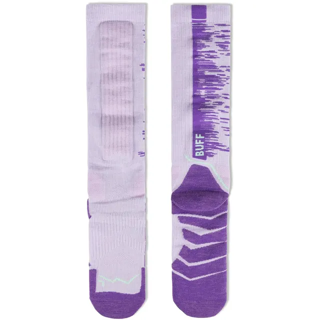 Skarpetki Buff MERINO HW OVER THE CALF SOCKS HWO2 LILAC ICE S 39/41