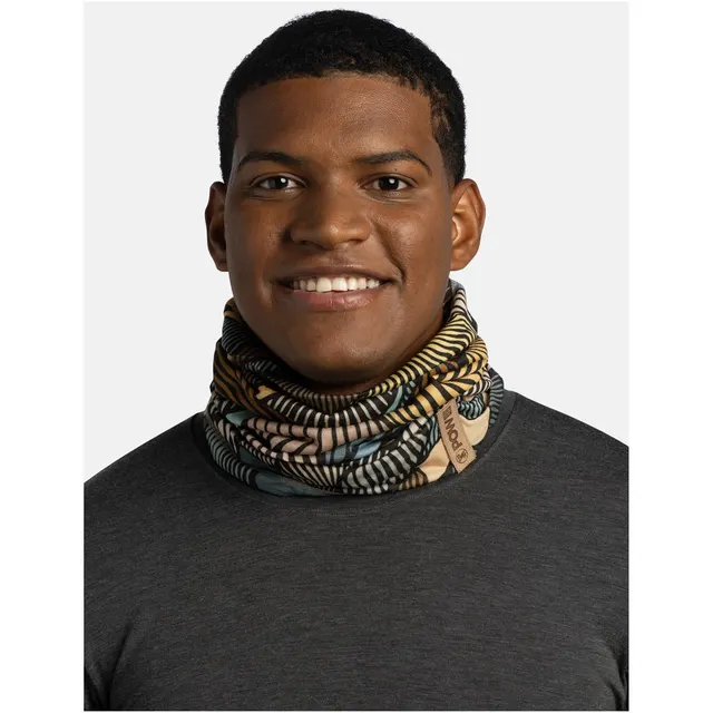 Bandana BUFF MERINO LW DIGITAL PRINT HINGED BALACLAVA ARLOF POW MULTI one size