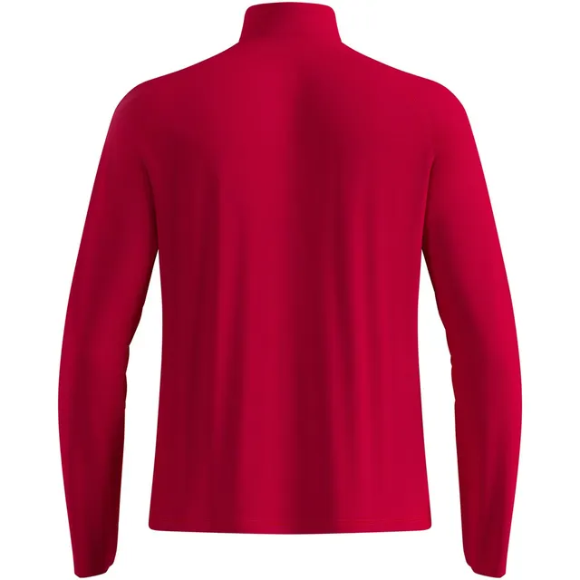 Bluza rozpinana męska Odlo ESSENTIAL WARM FULL ZIP Mid layer full zip czarwona L