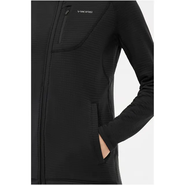 Bluza damska VIKING Admont Full Zip Lady rozpinana czarna XXL