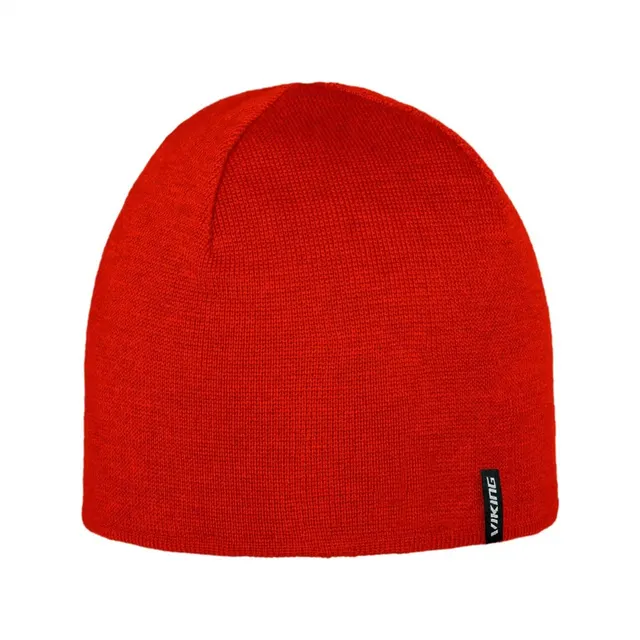 Czapka dla dorosłych VIKING Noma 2.0 z Windstopper by GORE-TEX labs Pro Style czerwona one size