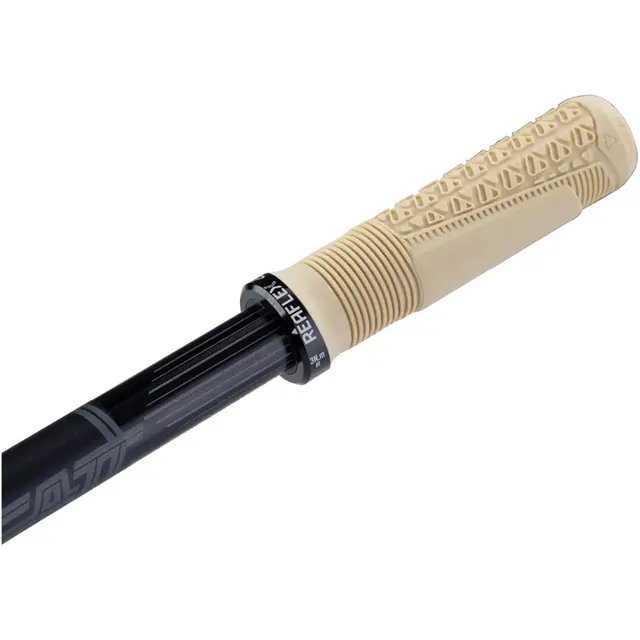 Gripy rowerowe LEATT Grips ReaFlex 6.0 Regular O31mm one size, Regular 31 mm, jasnobrązowy (Peanut)
