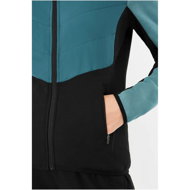 Kurtka damska VIKING Creek Hoodie Bamboo Lady rozpinana z kapturem turkusowa XS