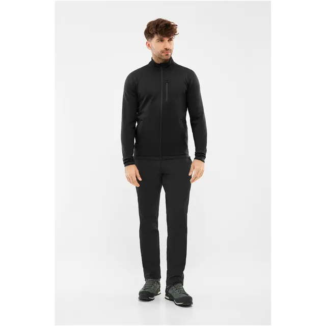 Bluza męska VIKING Admont Full Zip Man rozpinana czarna XXXL