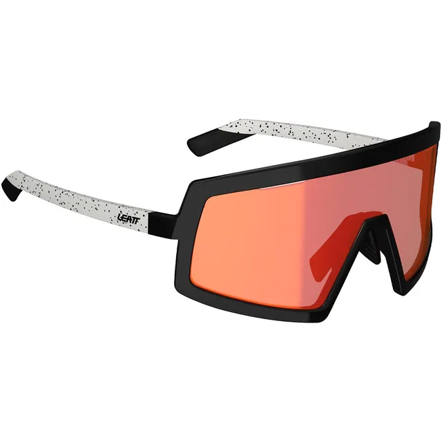 Okulary rowerowe LEATT MadViz One Iriz one size, czarno-biały