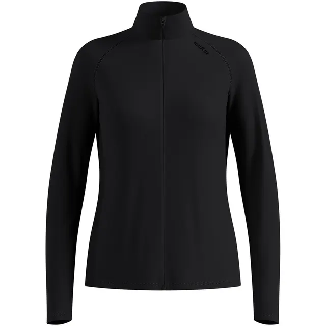 Bluza rozpinana damska Odlo ESSENTIAL WARM FULL ZIP Mid layer full zip czarna S