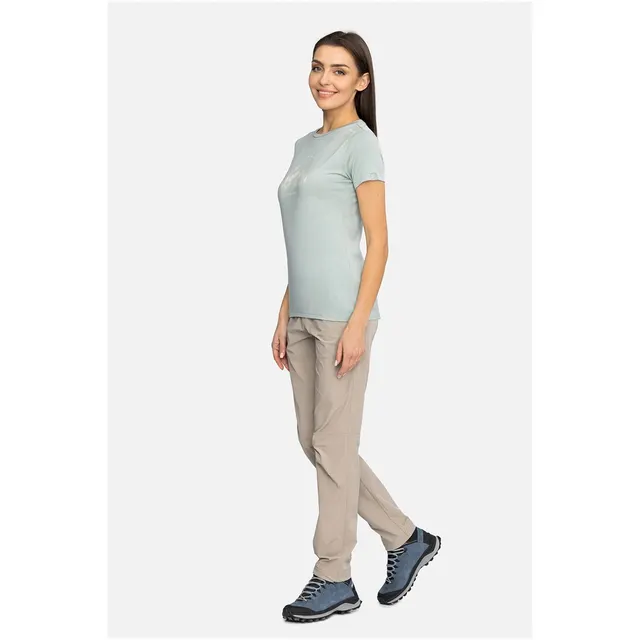 T-shirt damski VIKING Lenta Bamboo Light Lady zielony XS (500/22/5540/7382)