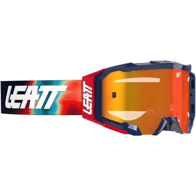 Gogle rowerowe LEATT Goggle Velocity 5.5 Iriz one size, Iriz, niebiesko-czerwone