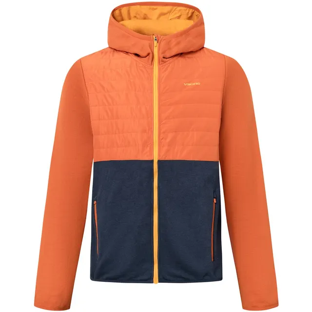 Kurtka męska VIKING Creek Hoodie Bamboo Man rozpinana z kapturem pomarańczowa M