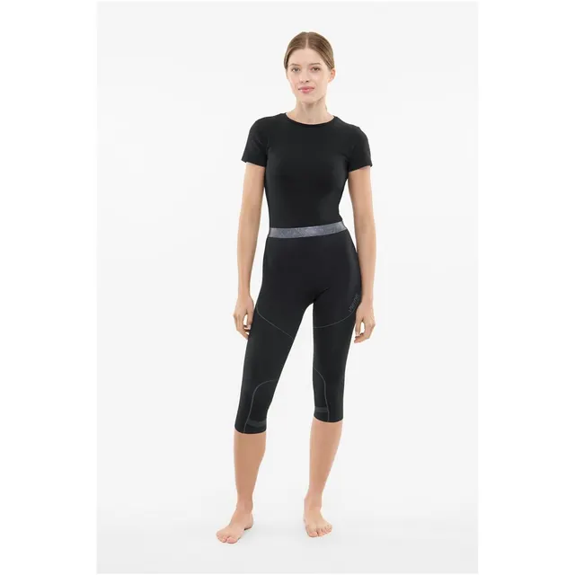 Bielizna damska VIKING Gaja Pants 3/4 Bamboo czarna XL