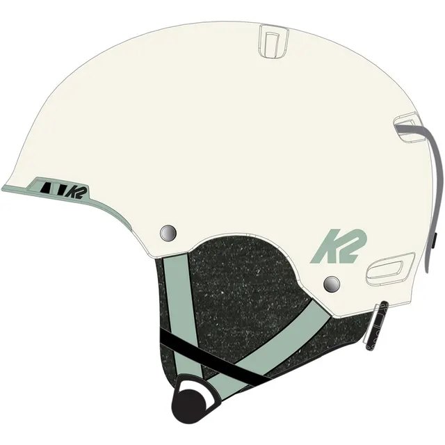 Kask damski K2 MERIDIAN white pearl 51-55