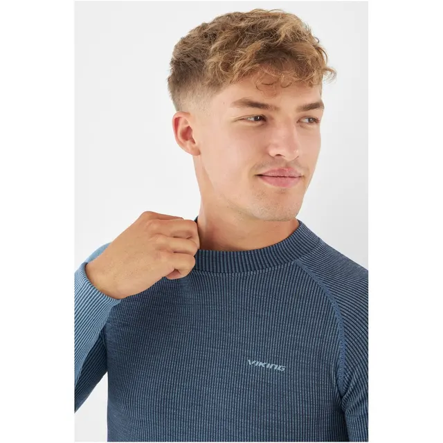 Bielizna męska VIKING Mounti Man Set Merino granatowa XXXL, granatowa, rozmiar XXXL