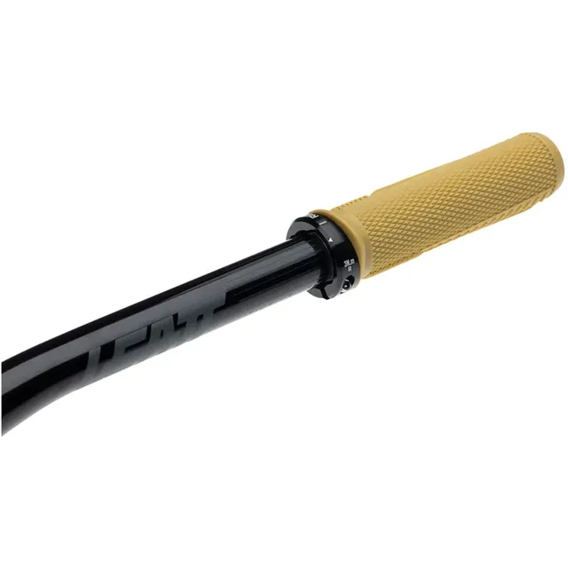 Gripy rowerowe LEATT Grips ReaFlex 6.0 Half Waffle Thin O30mm one size, brązowy (Gum)
