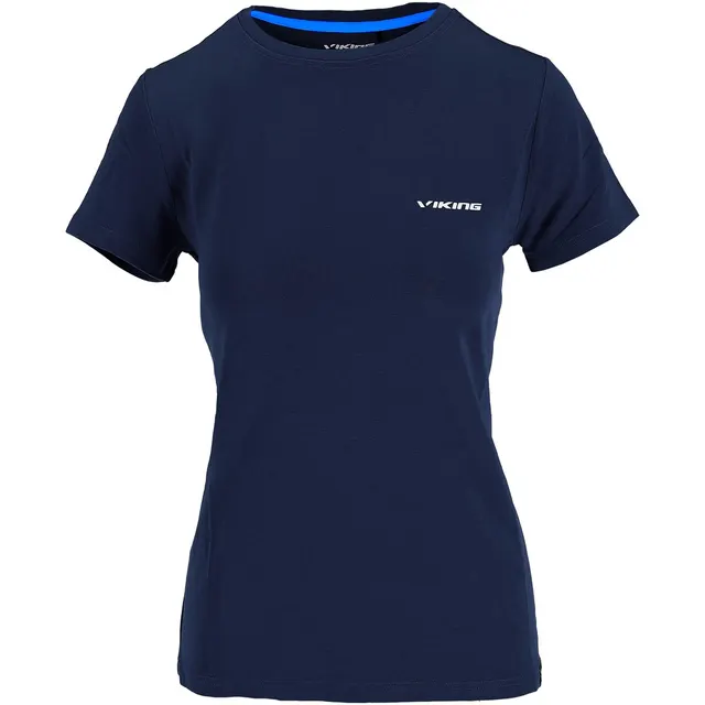 T-shirt Viking Marimba Bamboo Lady M, granatowy