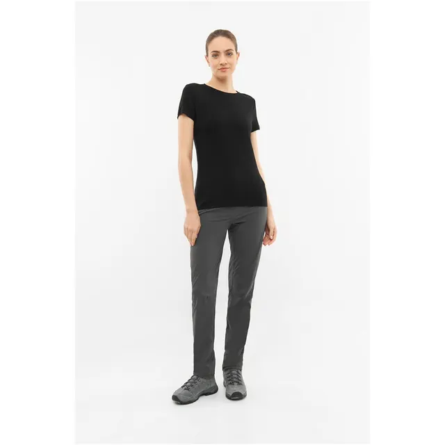 T-shirt damski VIKING Lenta Bamboo Light Lady czarny XS (500/22/5540/09)