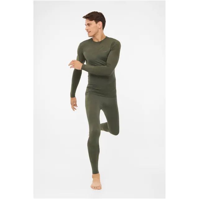 Bielizna męska VIKING Gasher Man Set Merino khaki XL