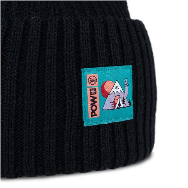 Czapka BUFF KNITTED BEANIE POW RUTGER BLACK one size