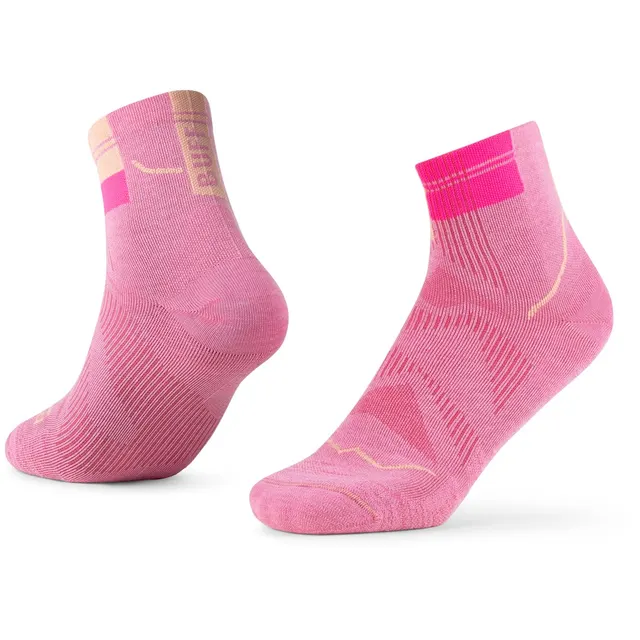Skarpetki Buff COOLNET® QUARTER SOCK CQ PINK S 39/41