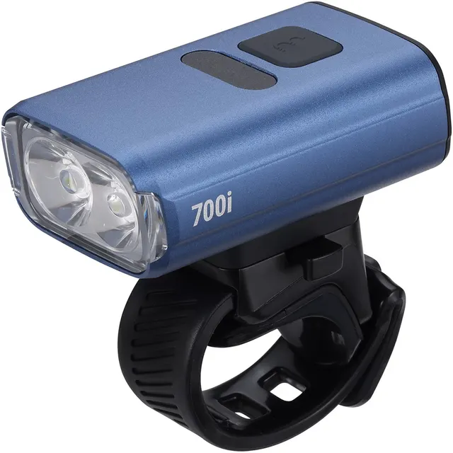 Lampka przednia BBB NanoStrike 700i one size, niebieska (Heritage Blue)
