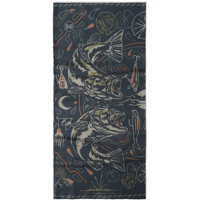 Bandana BUFF COOLNET UV® LARGEMOUTH NAVY one size