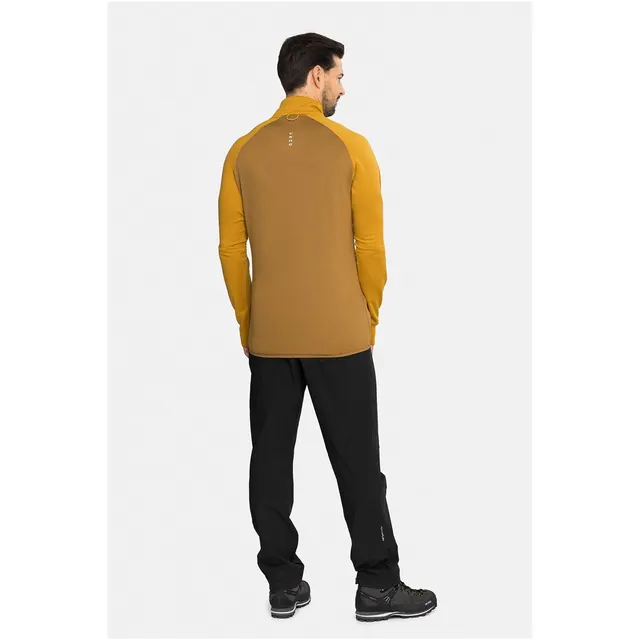 Bluza męska VIKING Birger Man rozpinana brązowo żółta XXXL