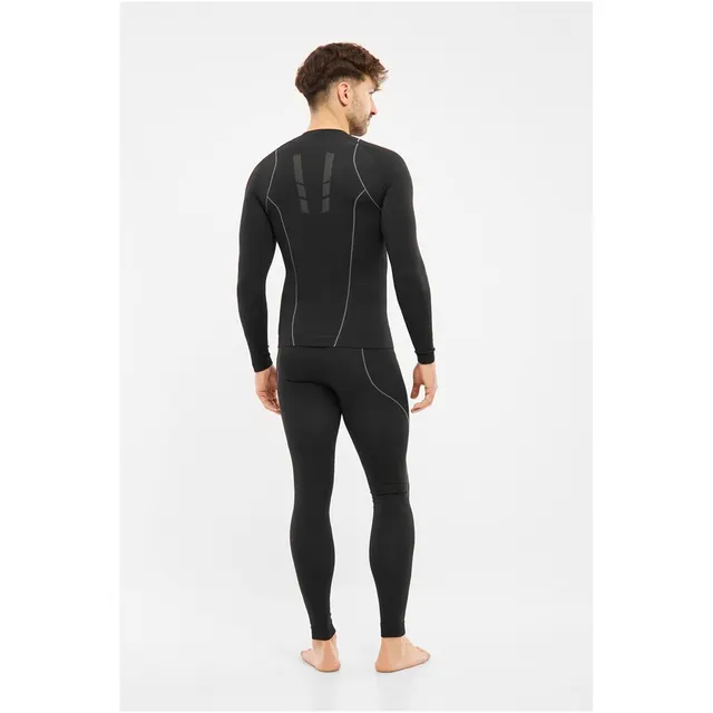 Bielizna męska VIKING Eiger 2.0 Pants Bamboo czarno-szara XXXL