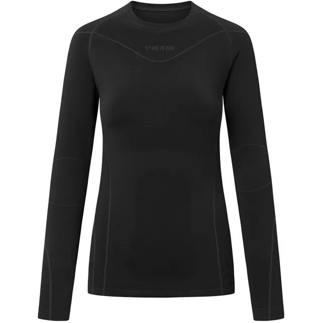Bielizna damska VIKING Gaja Bamboo Lady Longsleeve czarna XXL
