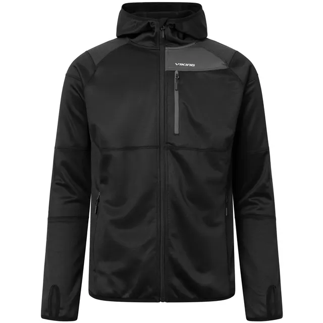Bluza męska VIKING Yosemite Hoodie Man rozpinana z kapturem czarna XL
