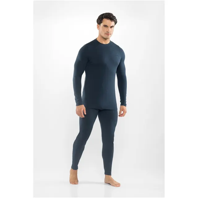 Bielizna termoaktywna Viking Base Layer Meriboo Set - navy rozmiar: s