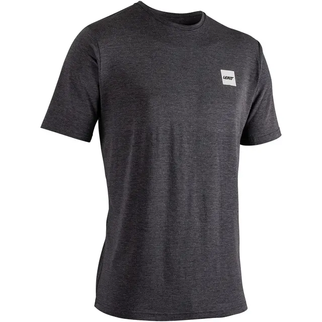 Koszulka LEATT T-Shirt Tech L, czarny Ghost, rozmiar L