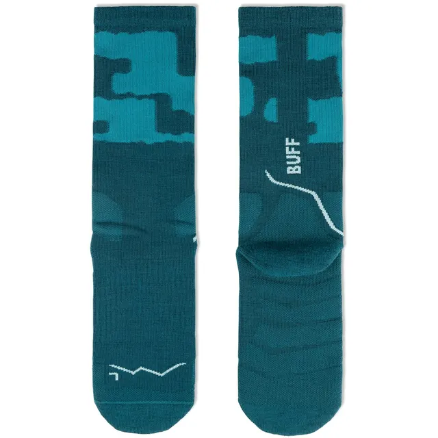 Skarpetki Buff MERINO MW CREW SOCKS MWC2 TEAL S 39/41