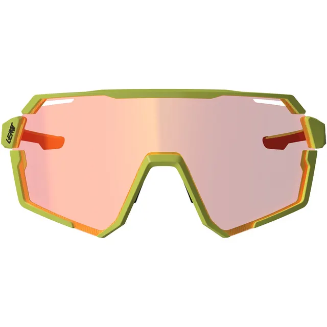 Okulary rowerowe LEATT RideViz Pro Iriz Cryztal one size, Iriz Cryztal, neonowy żółty