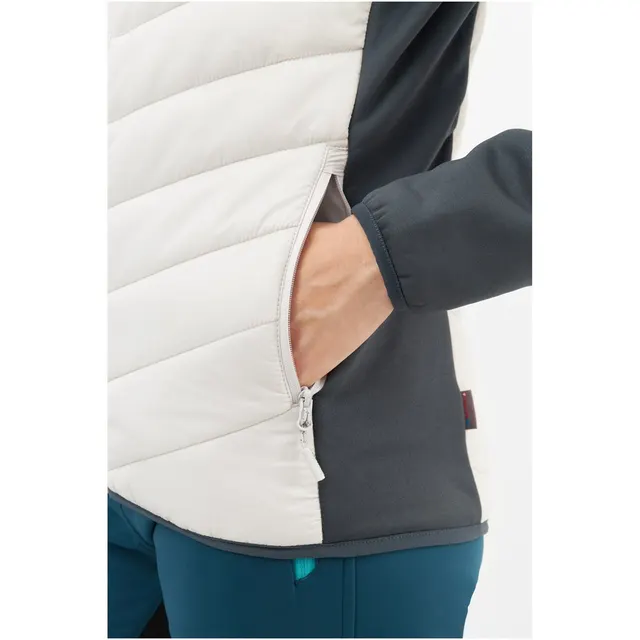Kurtka damska VIKING Becky Warm Pro Polartec Primaloft szara XL