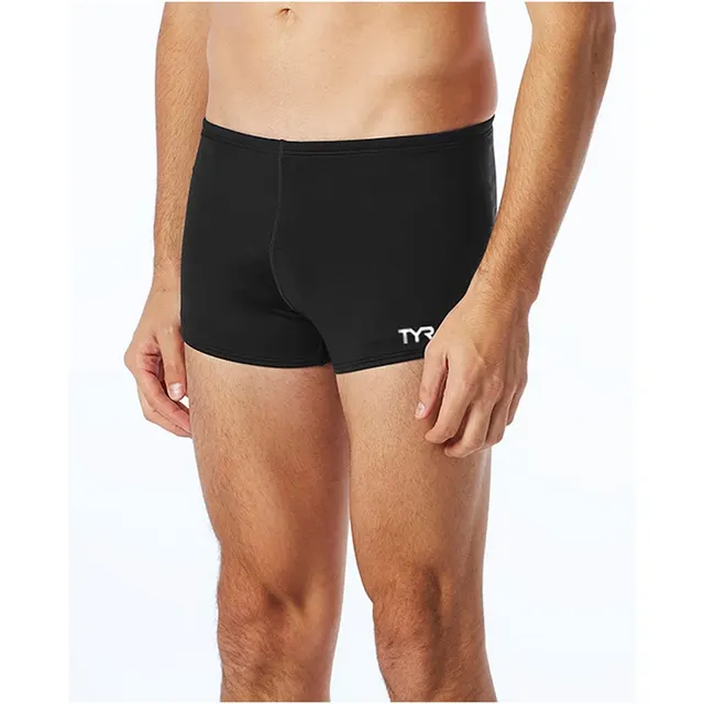 Spodenki pływackie męskie TYR Durafast Elite Solid Square Leg 30