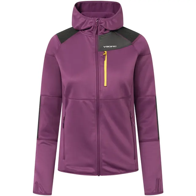 Bluza damska VIKING Yosemite Hoodie Lady rozpinana z kapturem różowa XXL