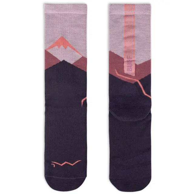 Skarpetki Buff MERINO LIGHTWEIGHT CREW SOCK LWC1 PINK S 39/41