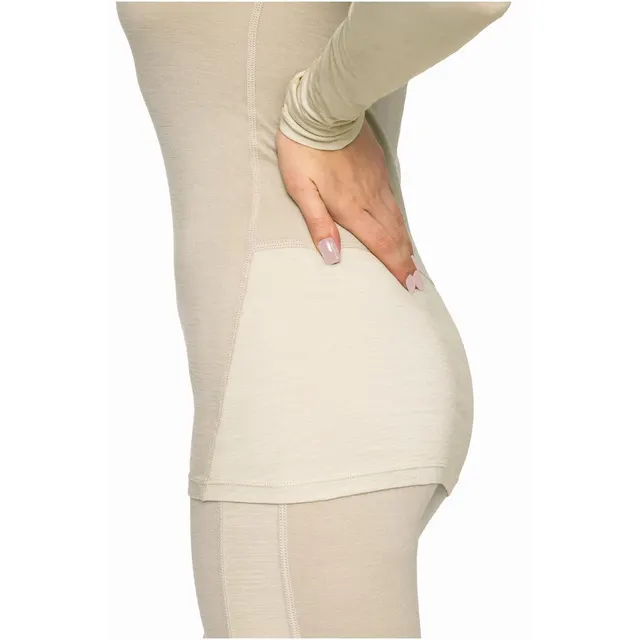 Bielizna damska VIKING Novena Lady Set Merino beżowa XL