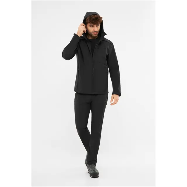 Kurtka męska VIKING Kerns Man Softshell czarna S