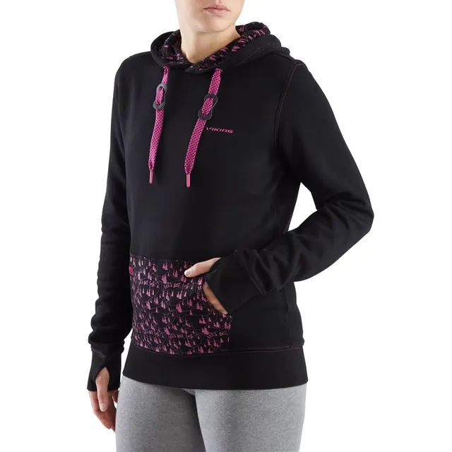 Bluza Viking Laxa Bamboo Lady L, czarna, rozmiar L