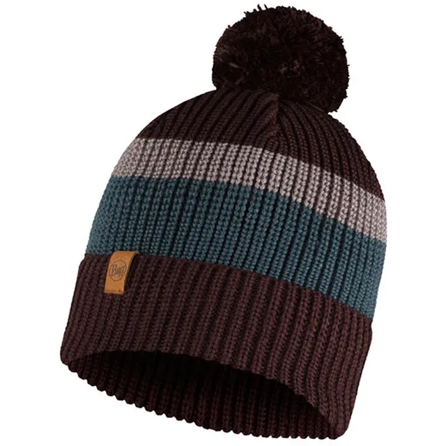 Czapka BUFF KNITTED HAT ELON MAROON-MAROON one size