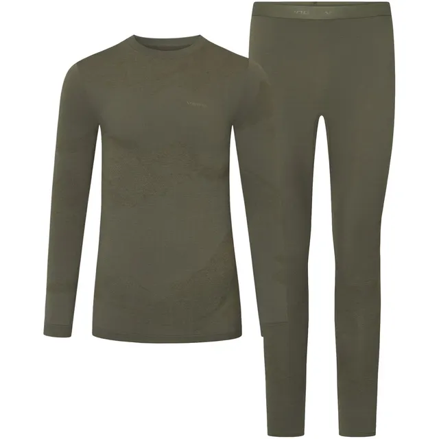 Bielizna męska VIKING Gasher Man Set Merino khaki XXXL