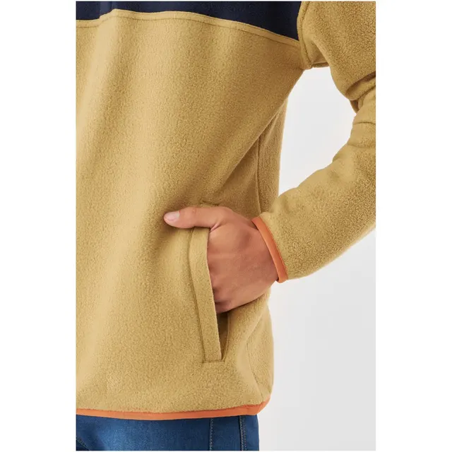 Bluza męska VIKING Lakeside Bamboo Man brązowa L
