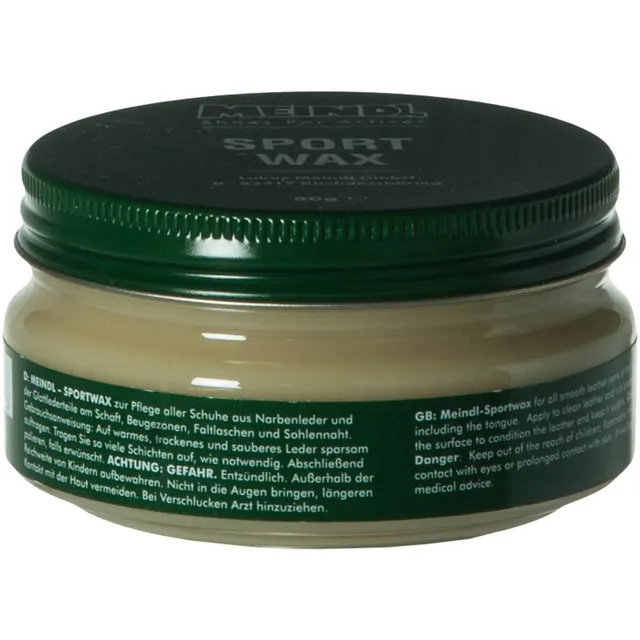 Wosk do butów skórzanych MEINDL Sportwax 80g. x 12 one size