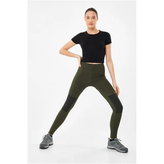 Legginsy damskie VIKING Levanta Lady khaki L