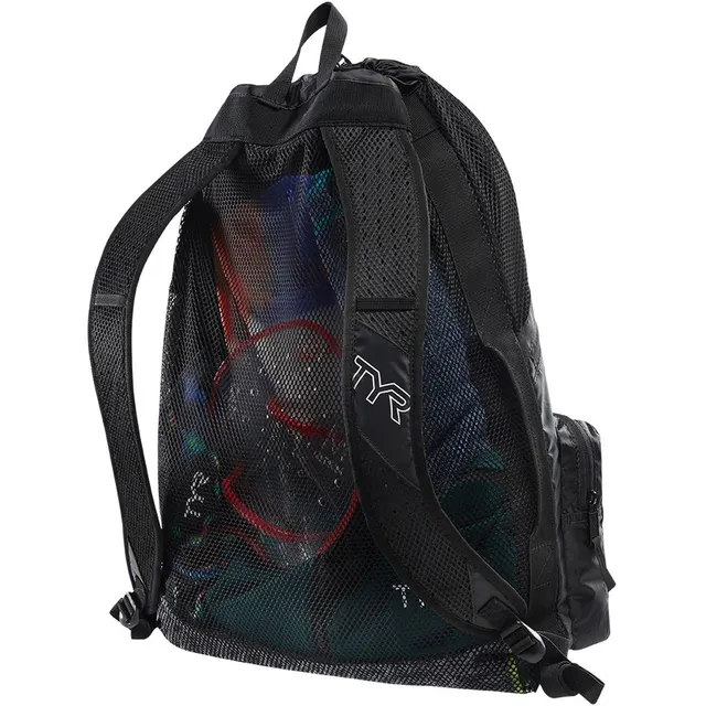Plecak TYR Elite team mesh bkpk one size, czarny