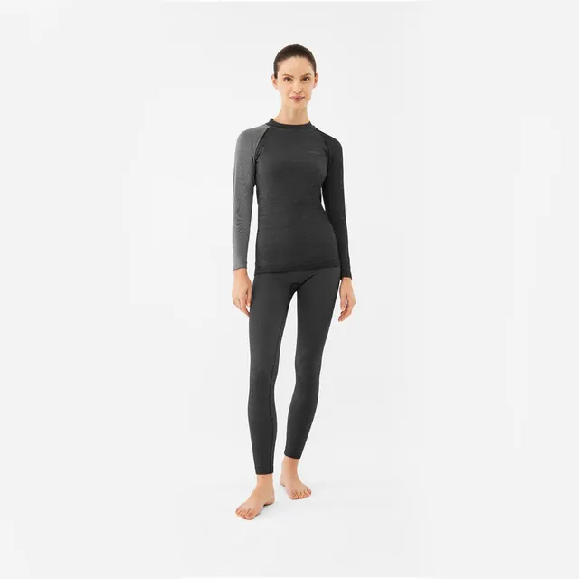 Bielizna damska VIKING Mounti Lady Set Merino szara XS