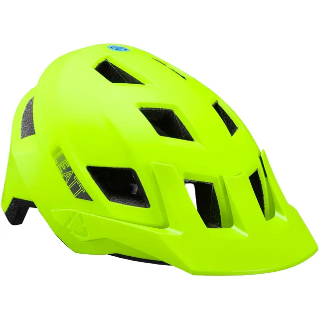 Kask rowerowy LEATT Helmet MTB AllMtn 1.0 V24 M, limonkowy, rozmiar M